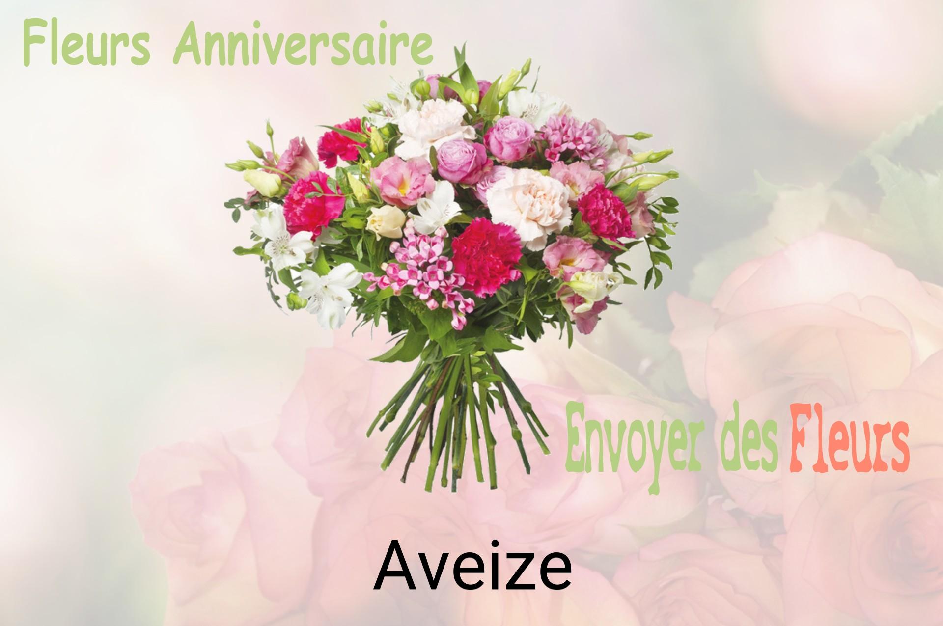 Bouquet de fleurs d’anniversaire livré à Aveize